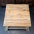 Shabby Chic 1980s Reclaimed Oak Coffee Table, With Rotating Top For Sale - Image 3 of 12