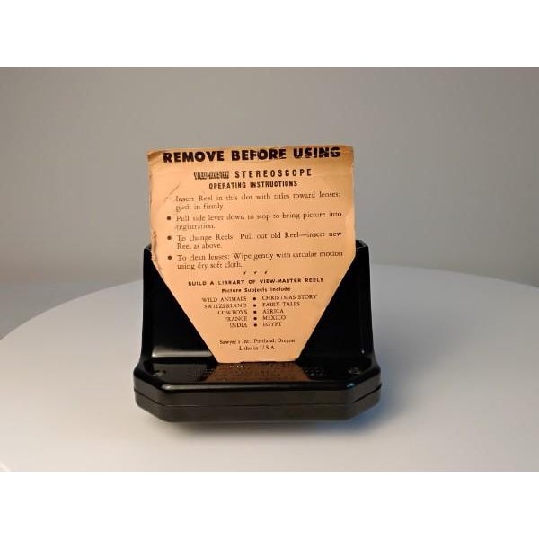 Rare 1946 First-Edition Bakelite View-Master Model C For Sale - Image 6 of 18