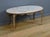 Mid-20th Century Louis XV Style Coffee Table in Marble and Brass, 1950s For Sale - Image 3 of 18