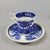 English English Copeland Demitasse Cups Blue Spode's Tower For Sale - Image 3 of 8