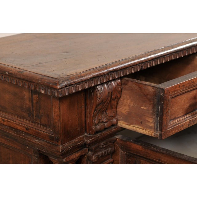 Early 19th C. Cabinet W/ Pilaster Side Posts For Sale - Image 9 of 11
