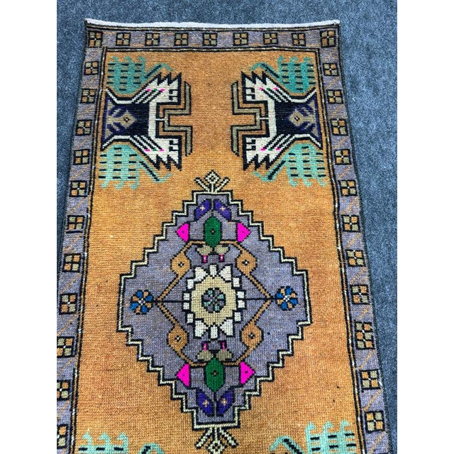 Turkish Yastik Rug 1'8" x 3'4" For Sale - Image 4 of 5
