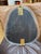 Glass Murano Glass Wall Mirror With Brass Accents For Sale - Image 7 of 7