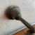 Antique Industrial Steel Wall Sconce With Holophane Glass Shade For Sale - Image 9 of 12