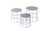 Reton Cylindrical Coffee Tables by Antonino Sciortino for Atipico, Set of 3 For Sale - Image 4 of 5