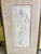 Vintage Figurative Sketch Figure Study Nude Signed Matted & Framed For Sale In West Palm - Image 6 of 8