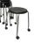 Metal Industrial Rolling Low Stools For Sale - Image 7 of 7