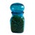 Belgian Cobalt Blue Apothecary Jars, 1920s, Set of 2 For Sale - Image 9 of 10
