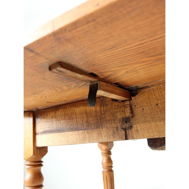 Antique Drop Leaf Table For Sale - Image 14 of 16