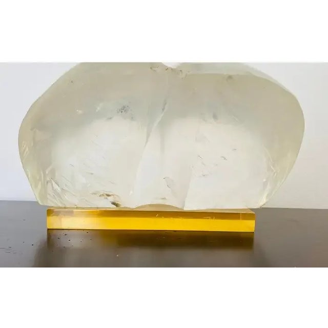 Plastic Cesar Baldaccini 1971 Abstract Resin Sculpture French Midcentury For Sale - Image 7 of 12