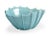 Italian Ceramic Shell Shape Bond Street Planter, Turquoise For Sale - Image 3 of 3