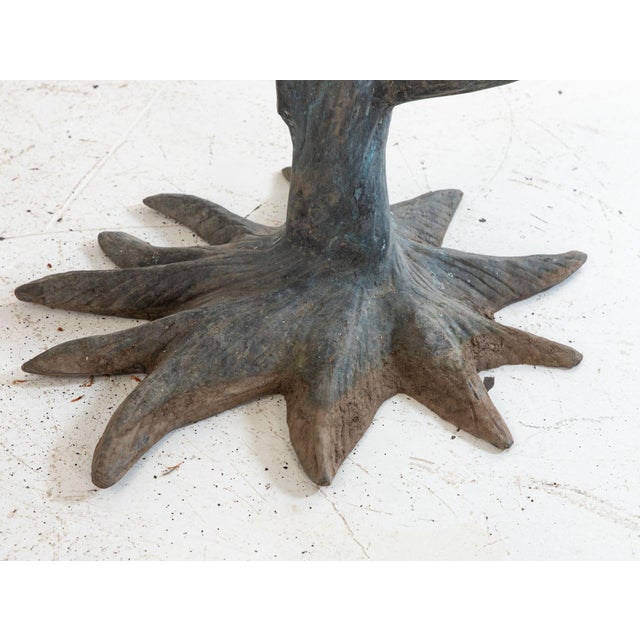 Bronze Sculpture of Three Parrots, Italy Mid 20th C. For Sale - Image 4 of 18