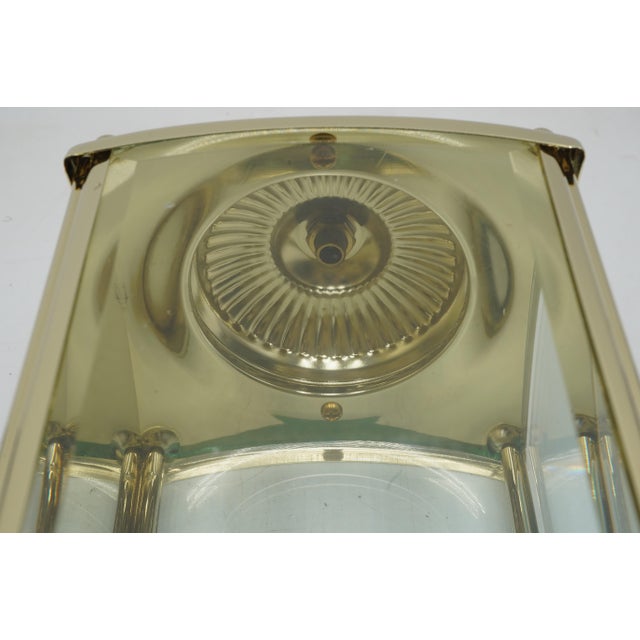 Metal Baldwin Brass & Glass Exterior Lantern For Sale - Image 7 of 12