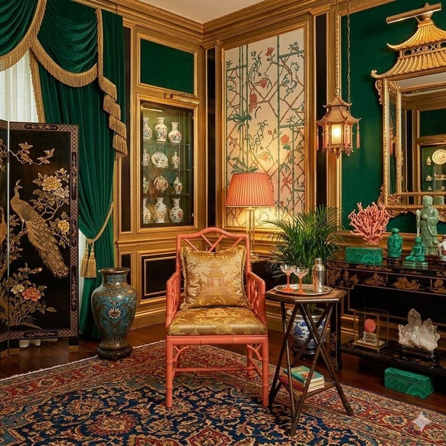 Compact, sculptural, and dripping with organic glamour, this Turtle and Crane find is a vintage 1970s hexagonal drinks...