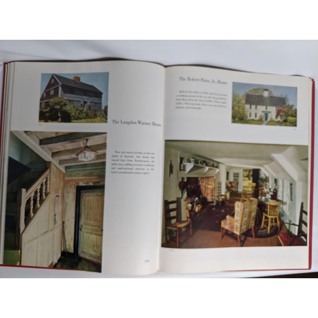 4 Vintage Early American Houses & Antiques Books – Red Blue Cream Library For Sale - Image 14 of 16