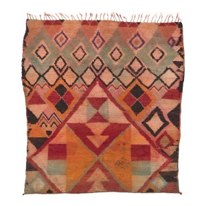 Vintage Berber Moroccan Rug - 05'11 x 06'05