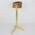 Wood Mid-Century Brass and Petrified Wood Ashtray Vide Poche Side Table, circa 1960 For Sale - Image 7 of 14