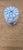 A charming small-scale Chinese blue and white porcelain barrel form, modeled after a traditional Chinese garden seat in a...