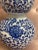 Blue Mid 20th Century Chinese Porcelain Blue and White Double Gourd Vase For Sale - Image 8 of 11