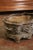 Metal 19th Century French Rococo Cast Iron Garden Jardinière With Weathered Patina For Sale - Image 7 of 12