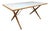 Vintage Sawhorse AT303 Dining Table by Hans J. Wegner for Andreas Tuck, 1960s For Sale