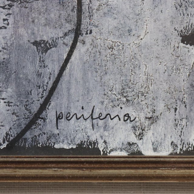 Textile Franco Rognoni, Figurative Composition, 1984, Mixed Media on Hardboard, Framed For Sale - Image 7 of 14