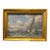 19th Century Painting of a Yacht Race, Framed For Sale