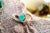 Gold Ring with Cabochon-Shaped Emerald For Sale - Image 9 of 9