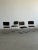 W19 D18 H34 SW18 SD15 SH19 The “Cantilever Dining Chairs in Brown Chenille” feature a signature Cantilever design,...