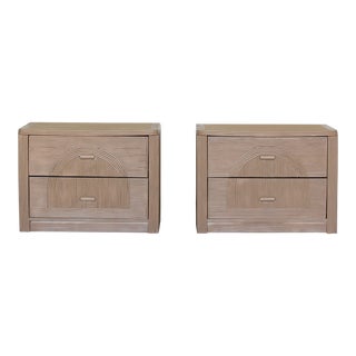 Vintage Pencil Reed Nightstands For Sale
