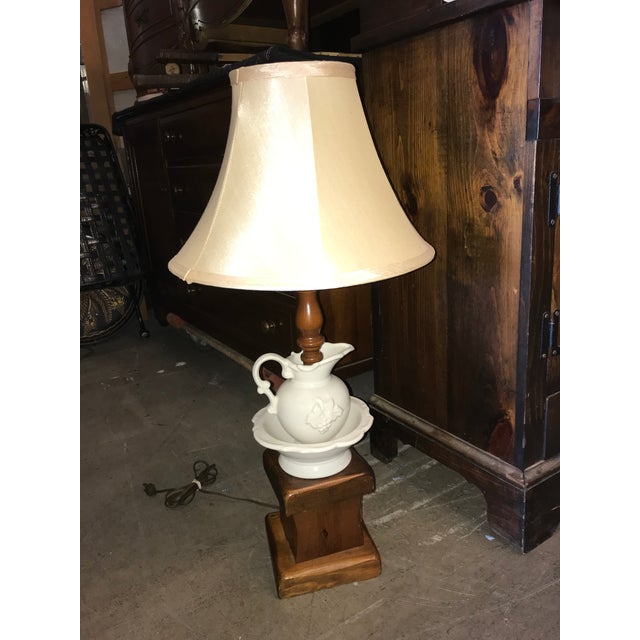 Vintage Water Pitcher Lamp Chairish
