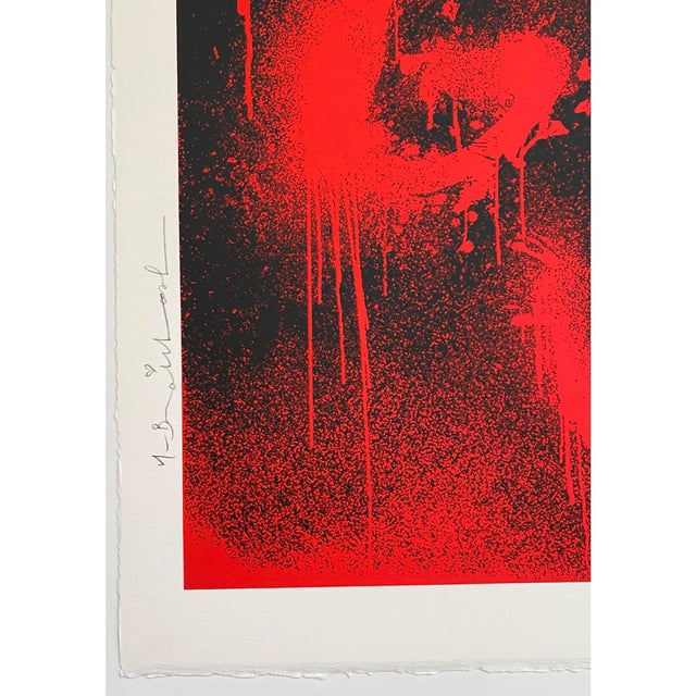 Mr. Brainwash "Superheroes" (2018) Los Angles Firefighters Signed Screen Print – Edition of 40 For Sale - Image 4 of 9