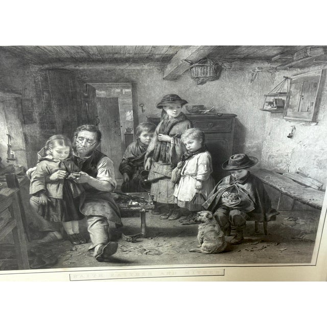 Thomas Faed, “Baith Faither and Mither” Aesthetic Movement Frame, Circa 1875 For Sale - Image 13 of 14