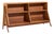 Kipp Stewart for Drexel Declaration Mid Century Walnut Bookcase Shelf For Sale