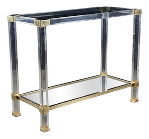 Vintage French Console Table by Pierre Vandel, 1970s