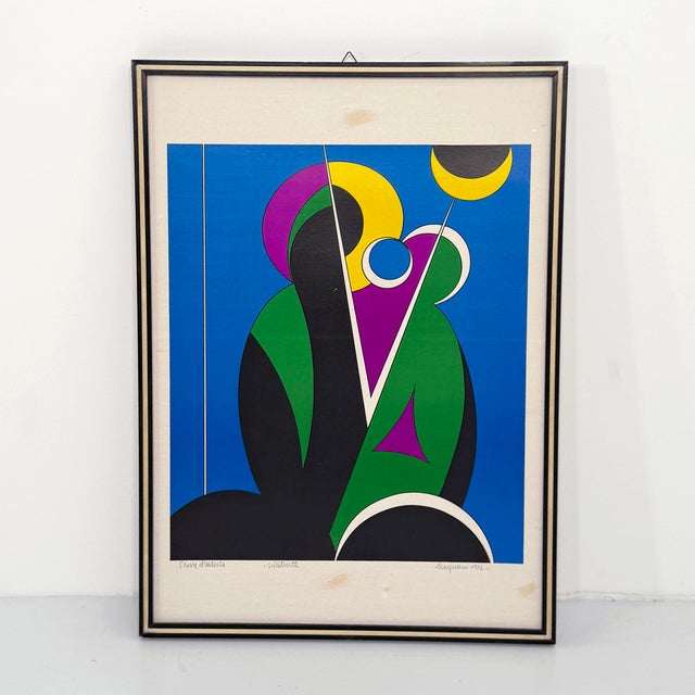 Corrado Cicognani, Nativity, 1970s, Lithograph, Framed For Sale - Image 8 of 8