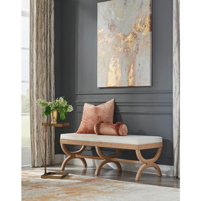The Neoclassical Xanadu bench blends a thoughtful combination of organic and modern design elements. Handcrafted with...