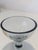 1970s Kosta Boda Smoke Gray Pedestal Glass Bowl, Swedish Modern For Sale - Image 5 of 6