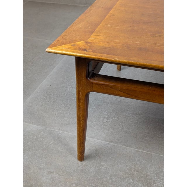 Wood Modern Scandinavian Teak Coffee Table, 1950s For Sale - Image 7 of 18