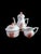 Ceramic Herend Eton Rust 1950s Creamer and Sugar Bowl W/ Rose Finial - Discontinued- For Sale - Image 7 of 7