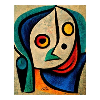 "Lady Julienne Self Portrait" Giclee Print on Canvas For Sale