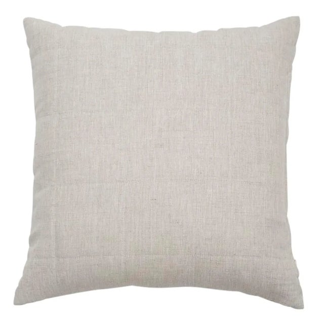 This pillow features Overlapping Triangles by Caroline Z Hurley for Schumacher with a knife edge finish. Designed by...