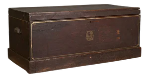 1900s Antique Victorian English Pine Merchant's Tool Chest