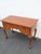 Early 1900s Ball and Claw Feet Burlwood Writing Office Desk 6392 For Sale - Image 14 of 18