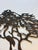 1960s 1960s-70s Brutalist Brass Crane Wall Sculpture For Sale - Image 5 of 9