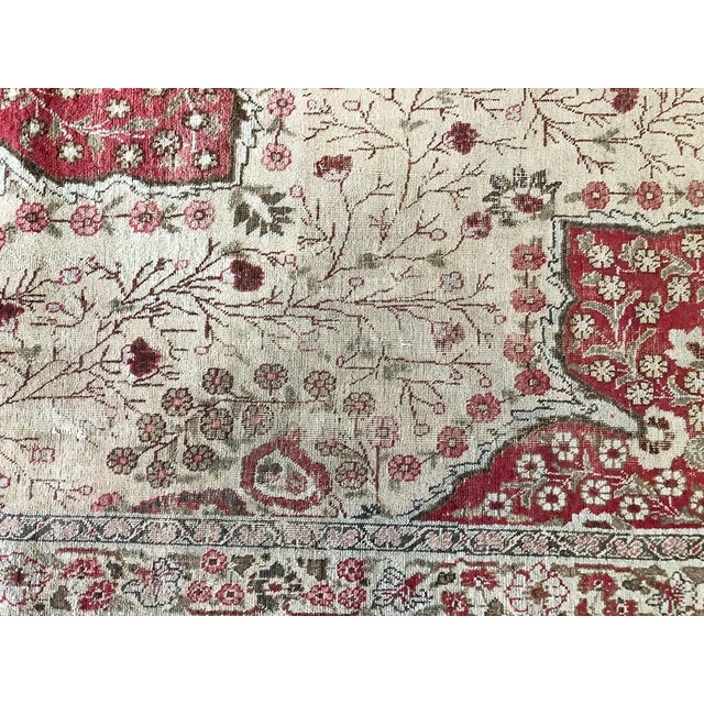 Antique Decorative Persian Tabriz Haji Jalili Style Rug For Sale In Los Angeles - Image 6 of 8