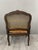 19th Century Late 19th Century Louis XV Style Fluted Carved Wooden Armchairs, Set of 2 For Sale - Image 5 of 8