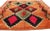 Berber Tribes of Morocco Vintage Orange Boujad Moroccan Rug - 06'02 X 06'06 For Sale - Image 4 of 9