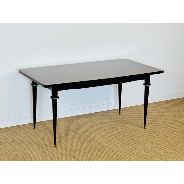 Art Deco Macassar Dining Table, 1940s For Sale - Image 3 of 12