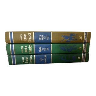 Vintage 1960s Collier’s Junior Classics Books - Set of 3 For Sale